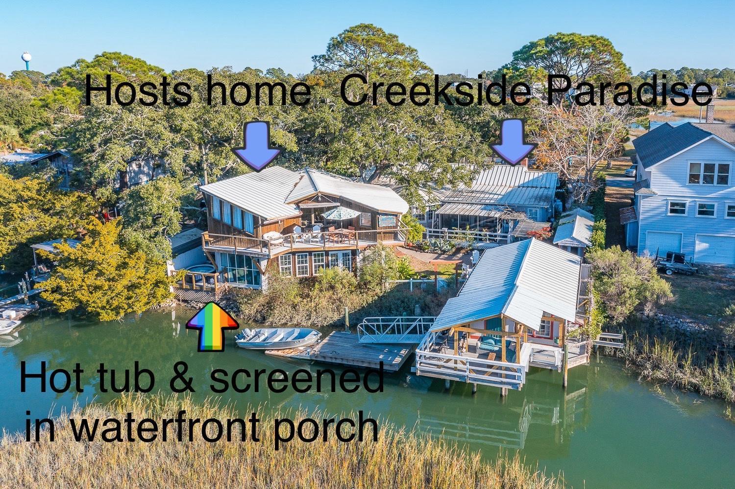 티베아일랜드 Creekside Paradise 빌라 외부 사진